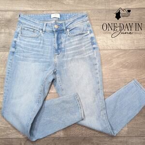 Loft Petite Curvy Skinny Ankle Jeans Size 2P
